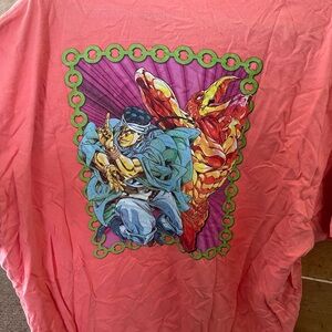 Men's Graphic T-Shirt in Coral